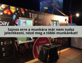 Dolgozz a legnagyobb fesztiválokon 2020-ban is!