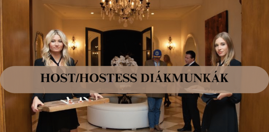 Dolgozz host/hostessként!